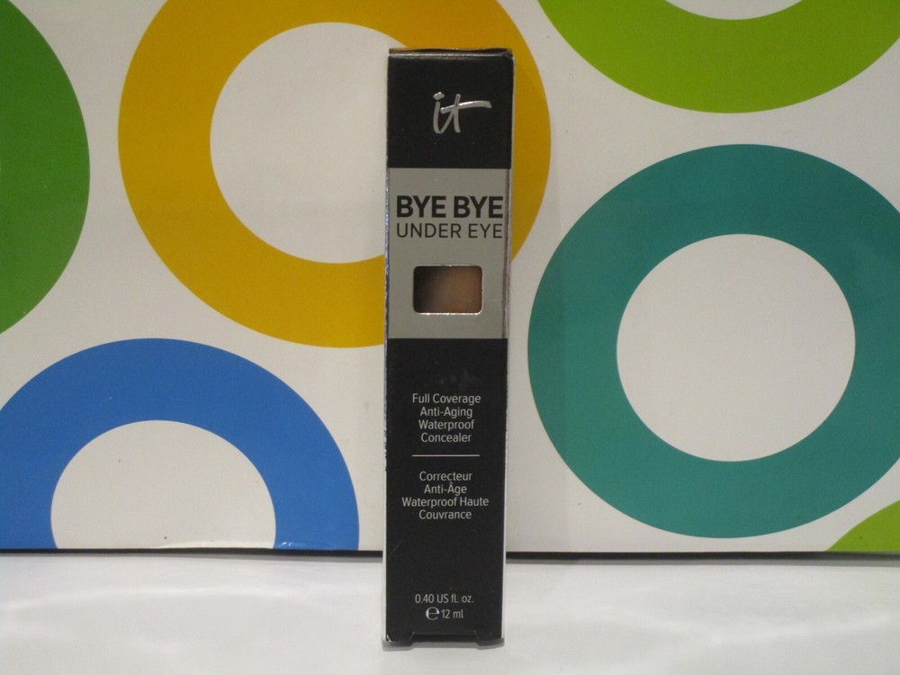 IT COSMETICS ~ BYE BYE UNDER EYE WATERPROOF CONCEALER ~ # 43.0 DEEP HONEY