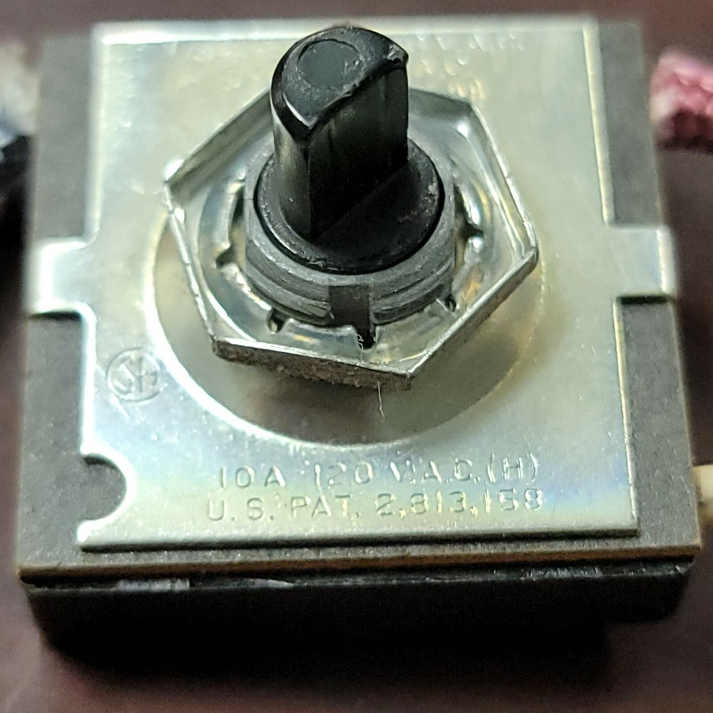 Rival Crock Pot Slow Cooker Temperature Switch ORIGINAL Part from Model 3355