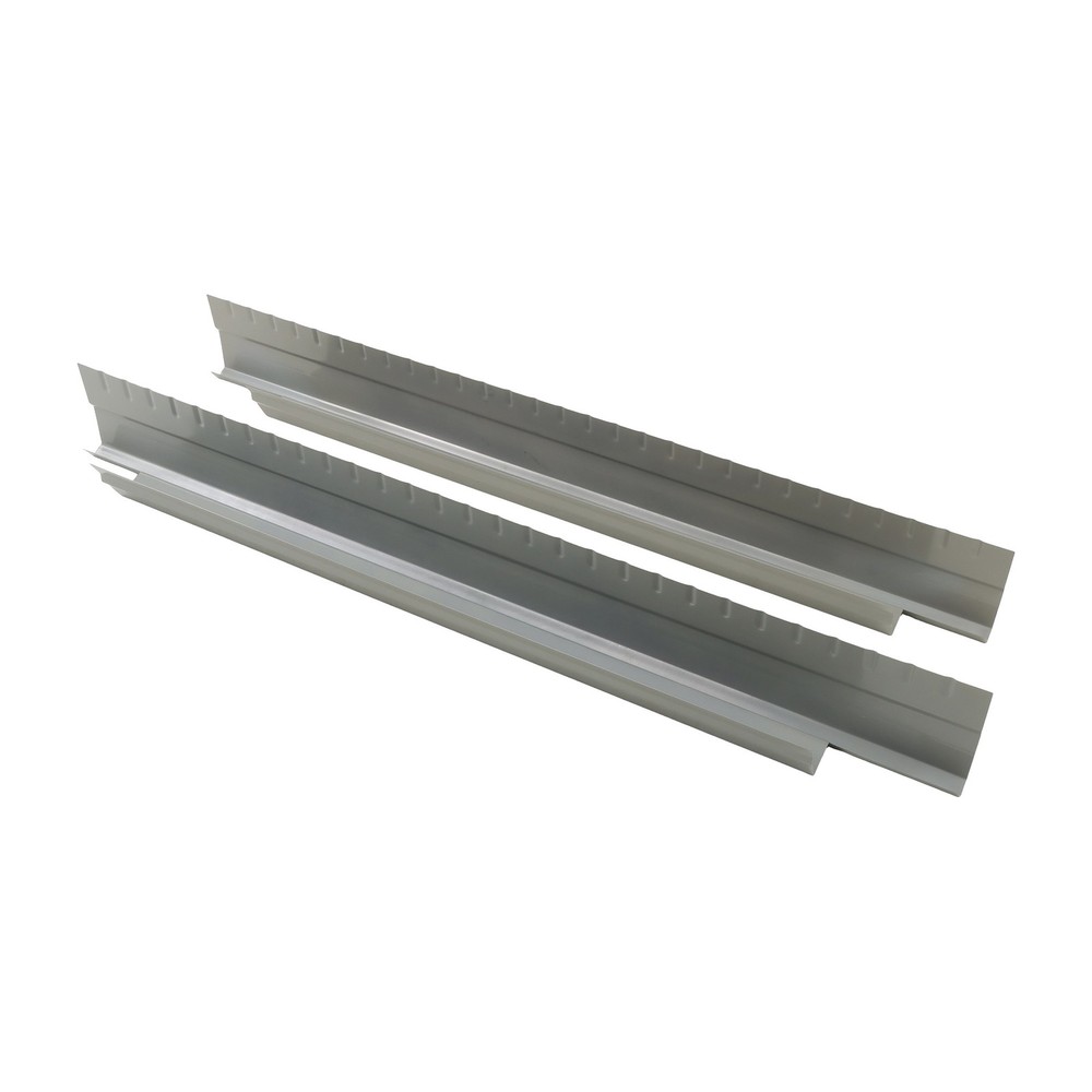 Labwork Rocker Panel Silver For Chevy Silverado GMC Sierra Standard Cab 1999-07
