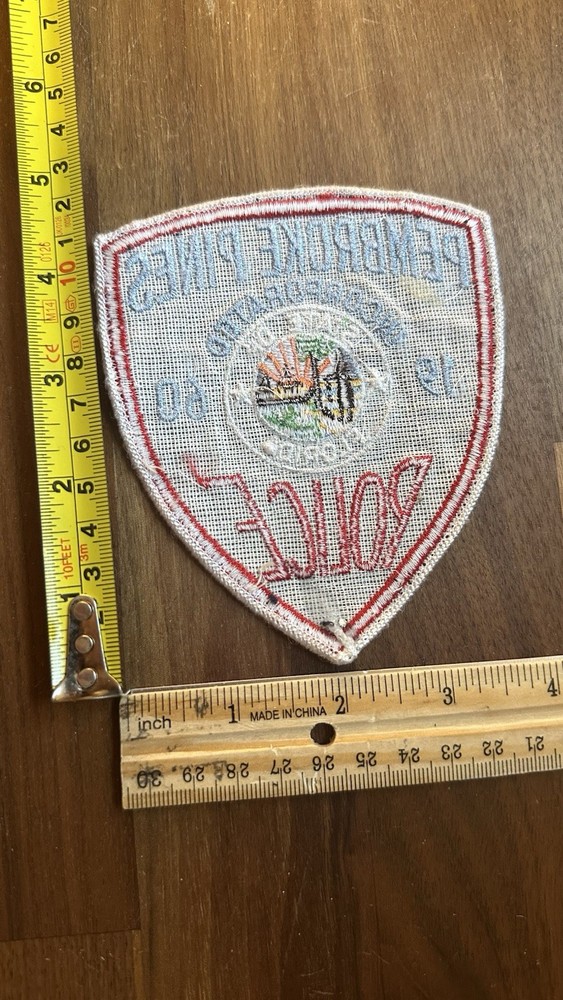 Pembroke Pines FL Police Patch