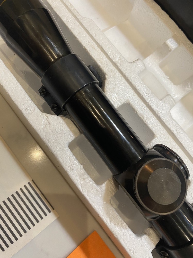 Leupold M8-4x Rifle Scope with Unique Post & Duplex Reticle
