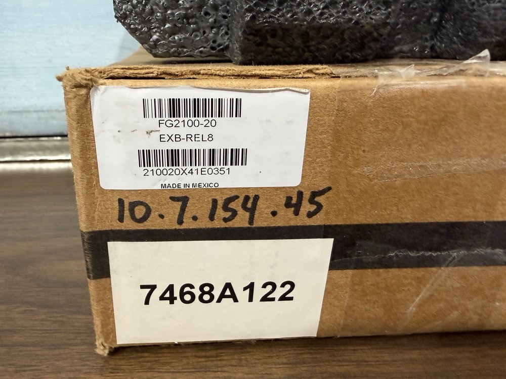 AMX EXB-REL8 ICSLan 8 Channel Relay Interface FG2100-20