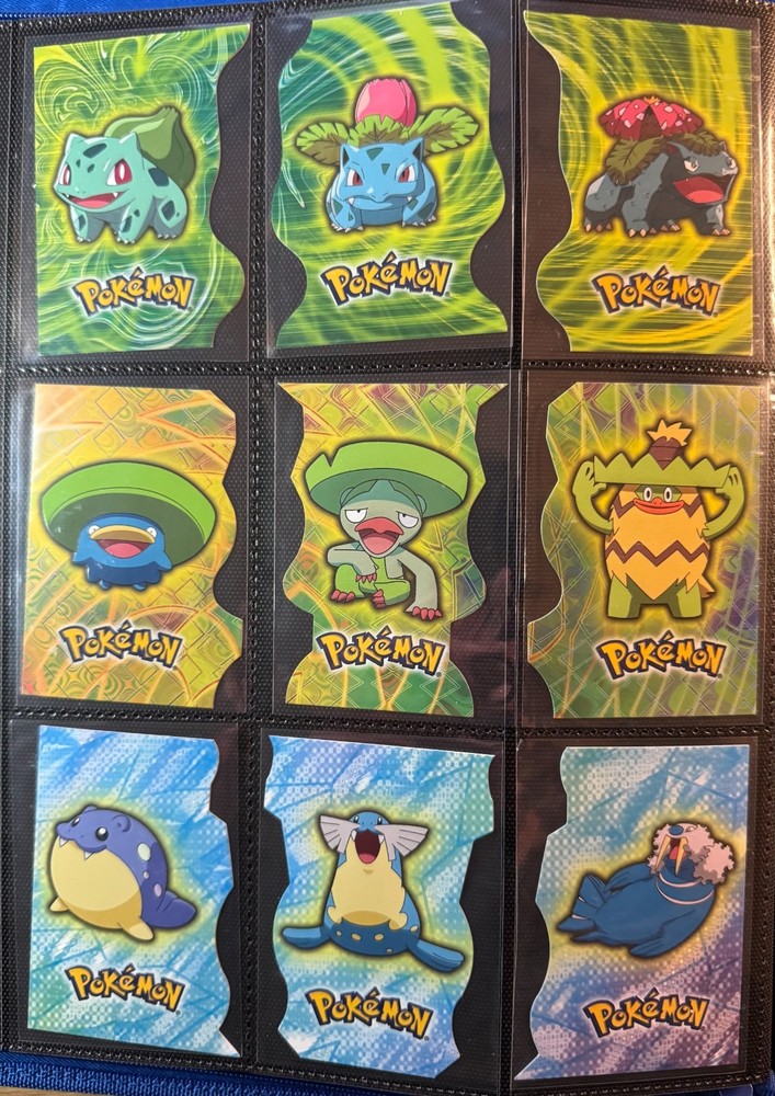 Pokemon TOPPS Advanced Challenge - DIECUT complete 18/18 - EXCELLENT +Charizard