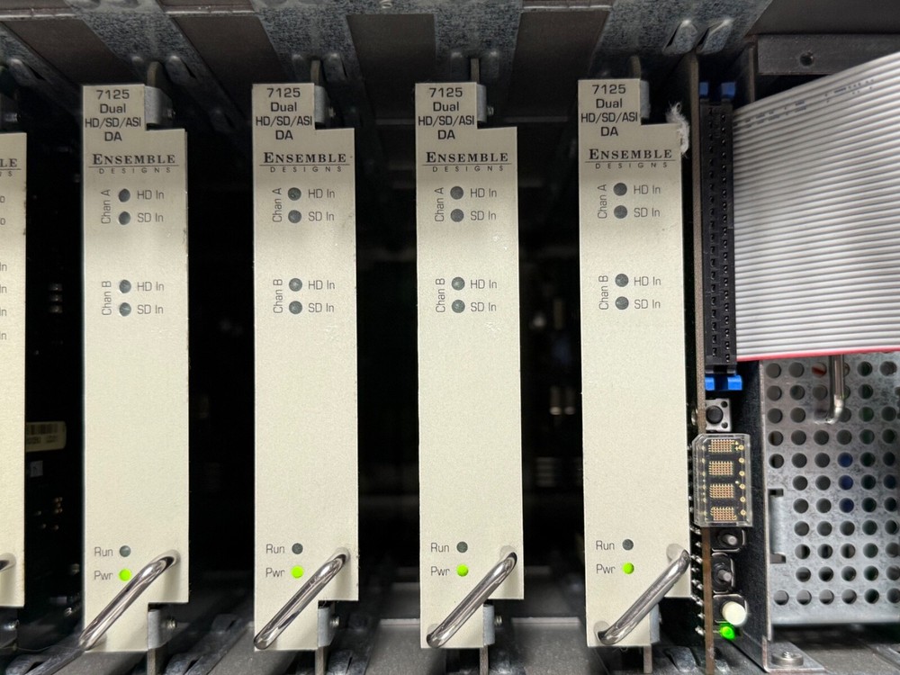 Ensemble AVenue 5000 Series 3RU System Fully loaded with cards