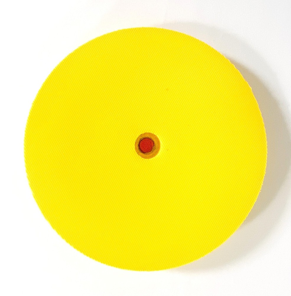 Diskit Sanding Pad 08519: Medium, 8", hook, 0 Hole, Flex Profile MADE IN USA