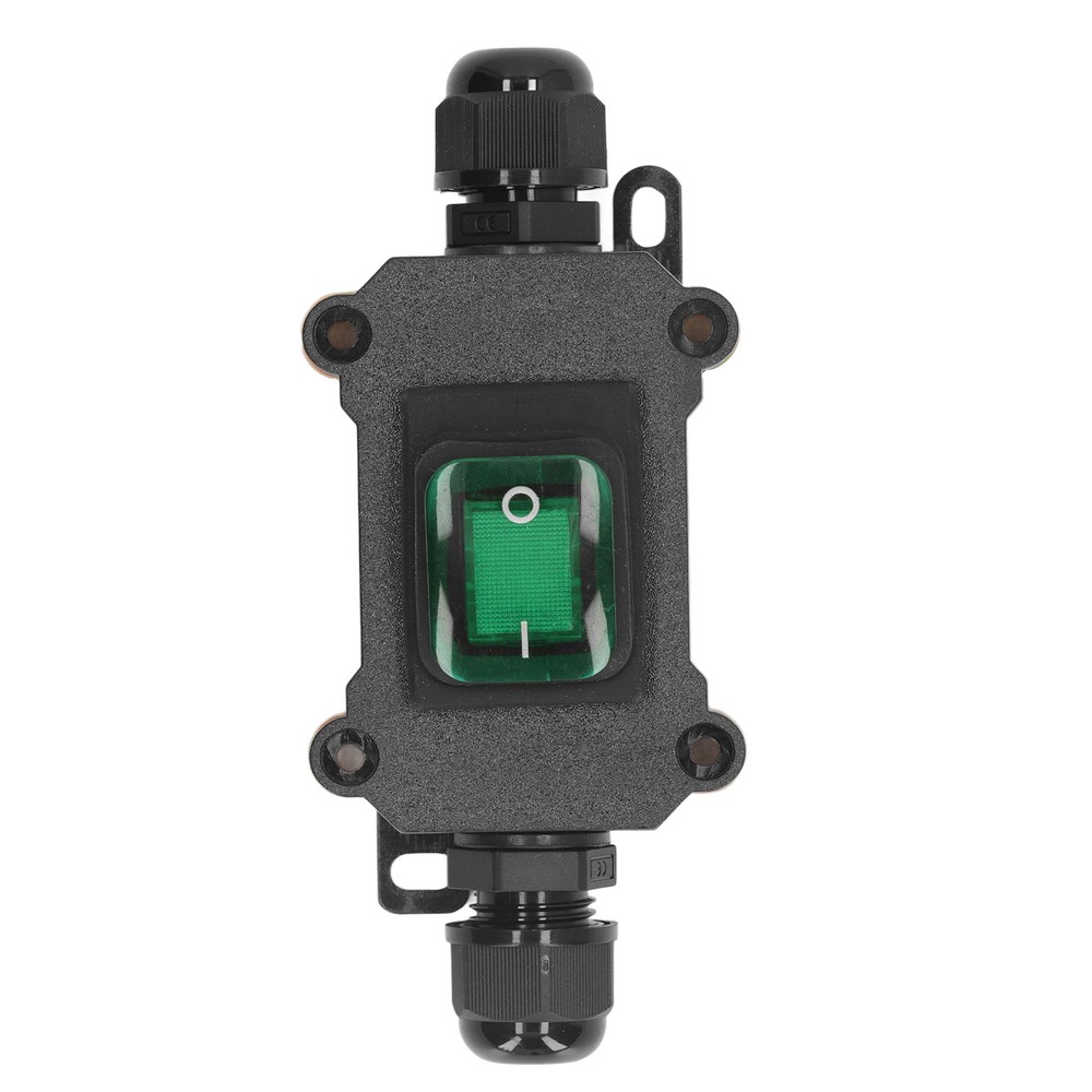 4Pin 2Position Inline Cord Switch With Rocker Button OnOff Outdoor Toggle Switch