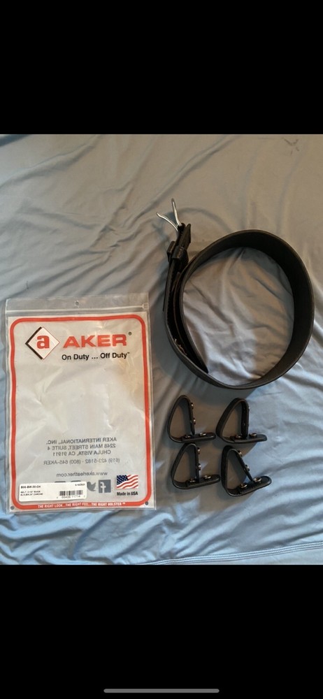 Aker Leather River Duty Belt