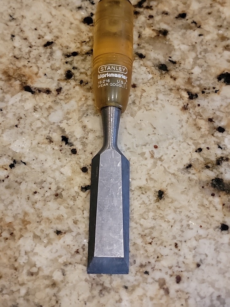 Stanley Workmaster No. 16-216 Bevel Edge Paring Chisel 1'' Wide