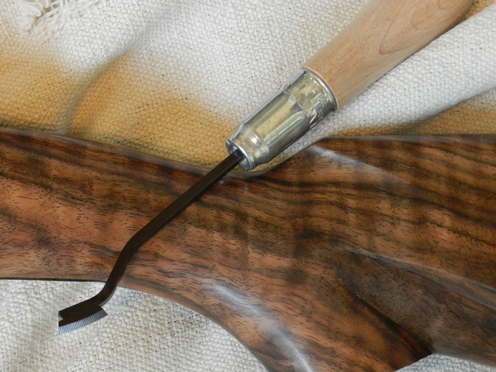 Ramelson Ullman Carbide Tip Gunsmith Checkering Tool 90 Degree USA (1 Pull)