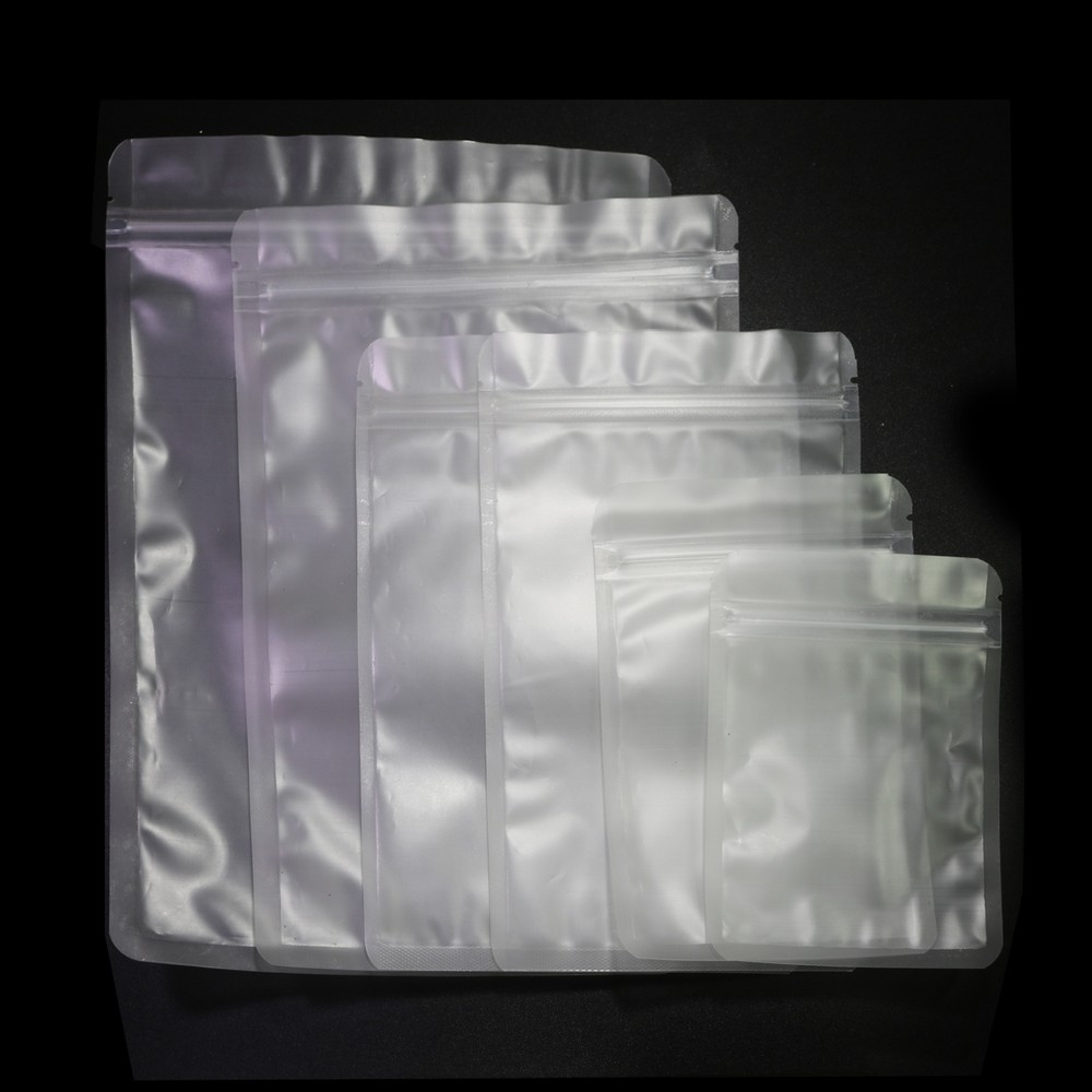 Many Sizes/Quantities Sample Option Flat Matte Frosted Clear-Poly QuickQlickBags