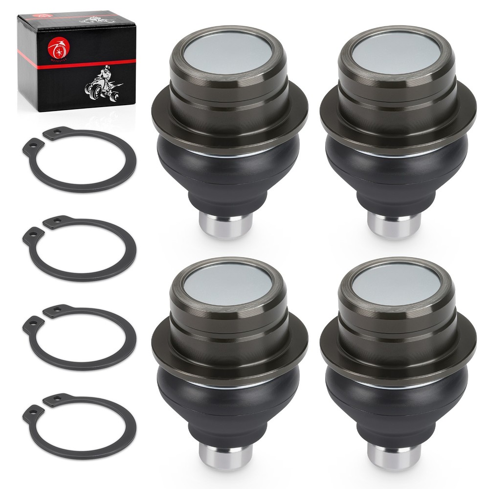 4 Upper Lower Ball Joints for Suzuki Eiger LTA400 LTF400 LTA400F LTF400F 2x4 4x4