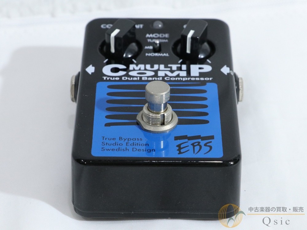 EBS Multicomp Studio Edition Bass Compressor Pedal Used