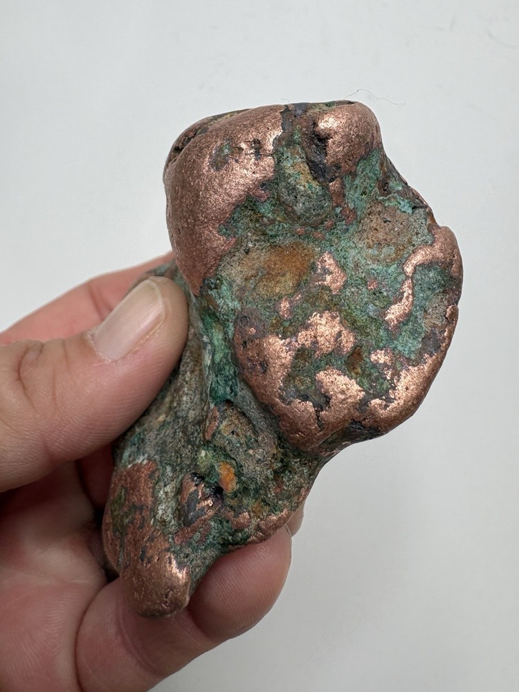 Pure Solid Native Michigan Float Copper Mineral Display Specimen Upper Peninsula