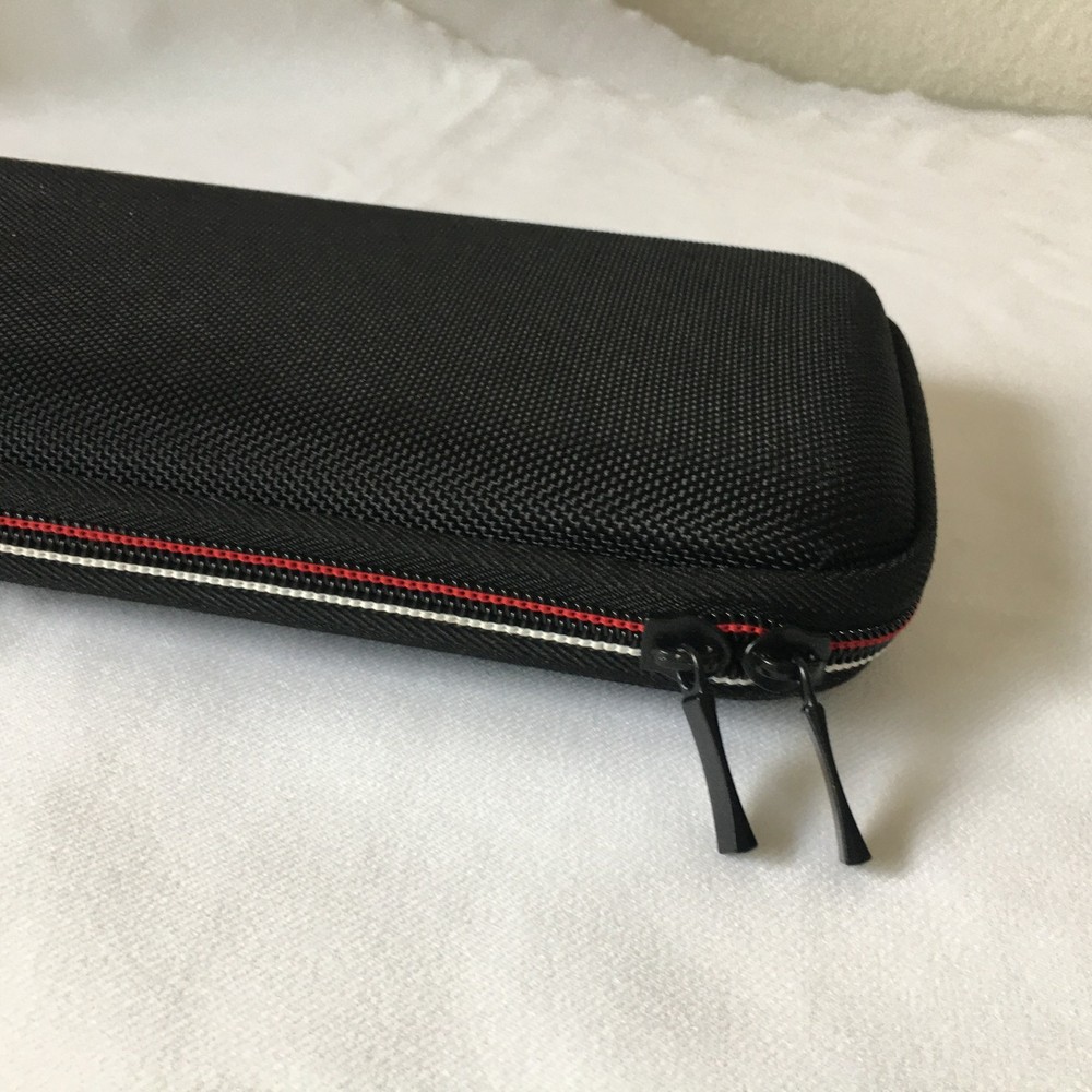 Nintendo Switch Lite Travel Case Hard Shell Black Protective Game Storage Pouch.
