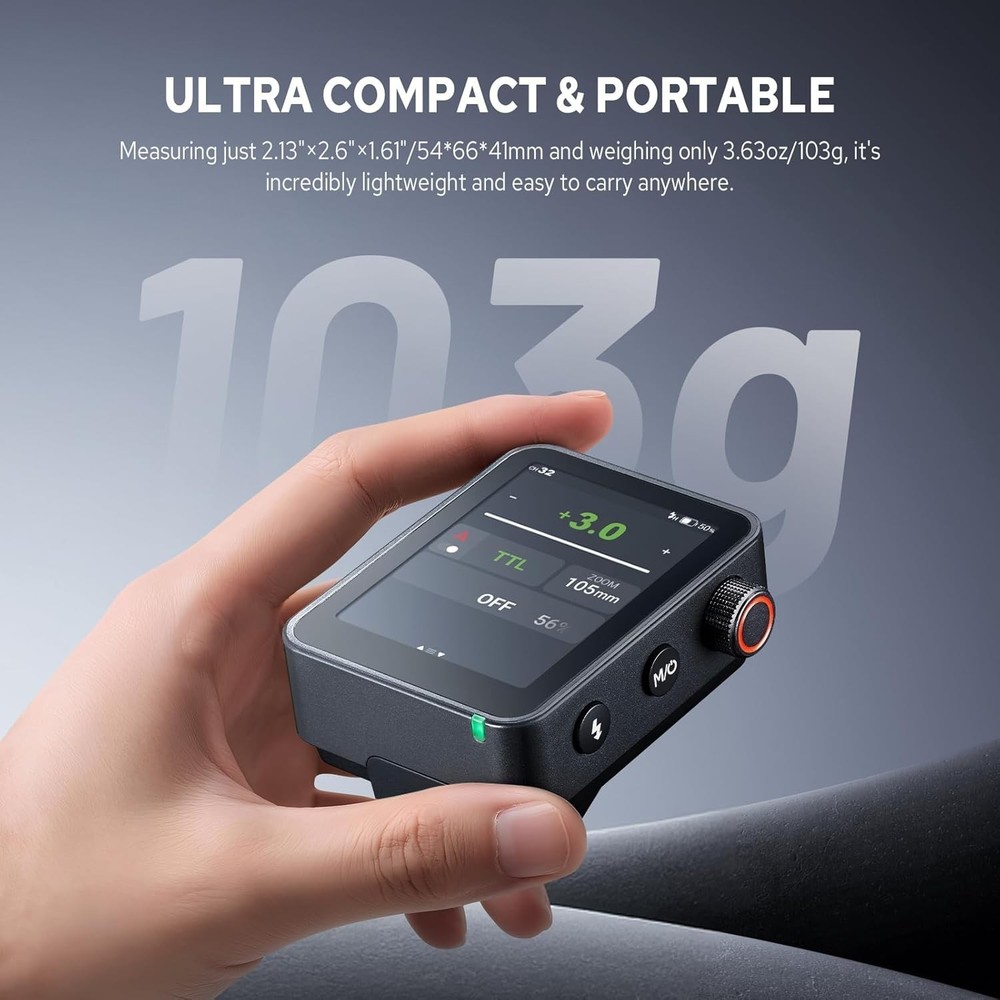 X3 Pro-C Flash Trigger for Canon - Bluetooth & APP Control
