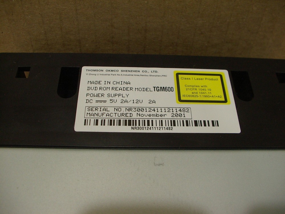 Original XBOX DVD drive Thomson TGM600 fully working