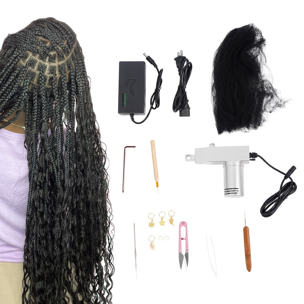 🚨Electric Automatic Dreadlock Machine Loc Dreading Hair
