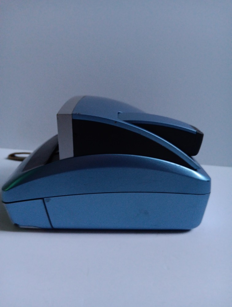 Polaroid One600 Classic Instant Film Camera Blue & Silver UNTESTED