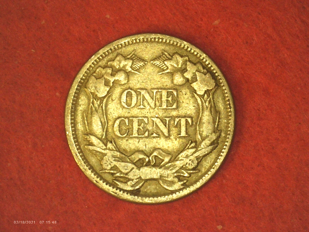 1858 Flying Eagle Small Letters