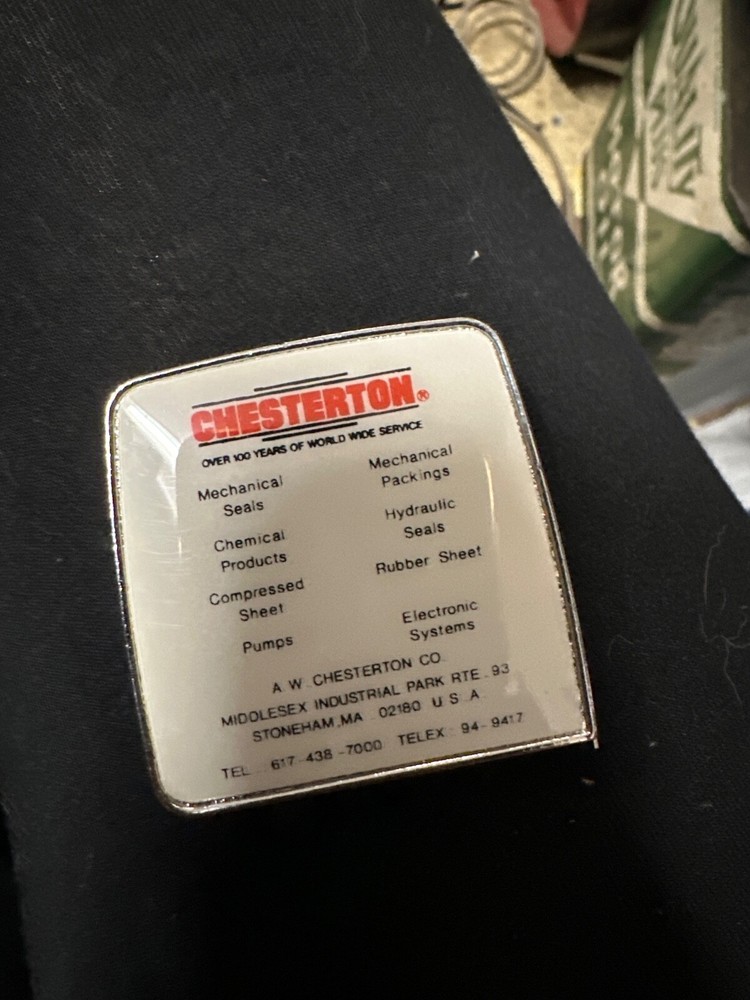 Chesterton tape measure