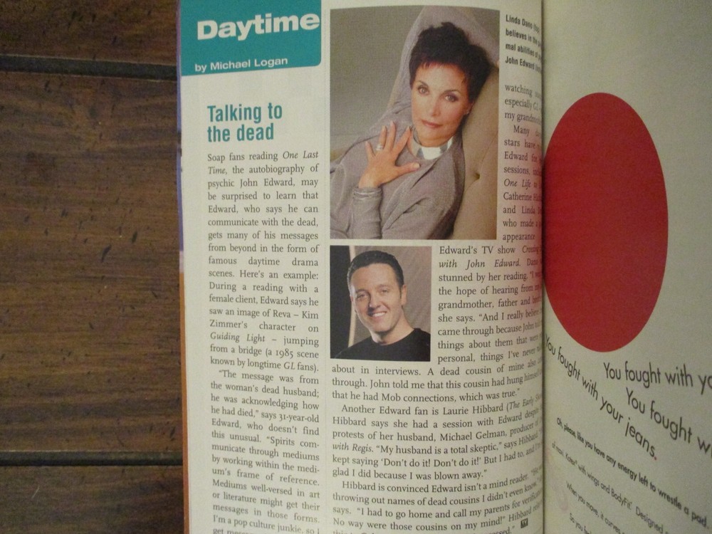 2000 TV Guide(ROBERT PATRICK/X-FILES/GILLIAN ANDERSON/ROBERT PATRICK/JOHN EDWARD