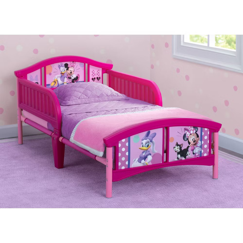 Delta Children Plastic Toddler Bed - Minnie Mouse