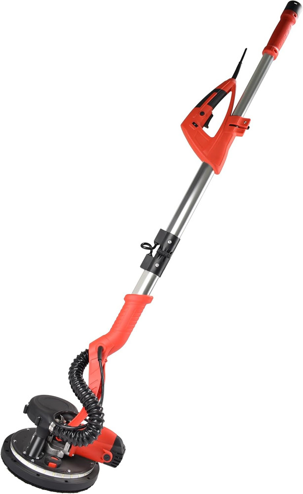 950W Drywall Sander with Variable Speed & Efficient Dust Collection System