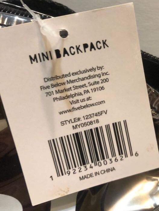 Mini Backpack (Girl Gang)