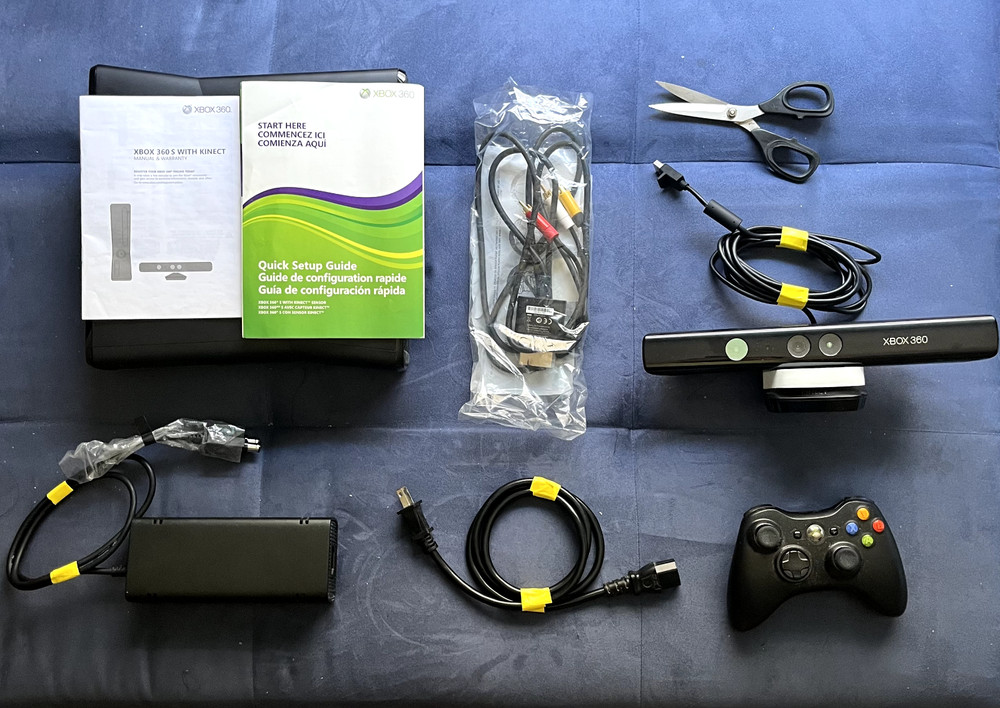 Microsoft Xbox 360 Kinect Motion Sensor Bundle, [Kinect adventures not included]