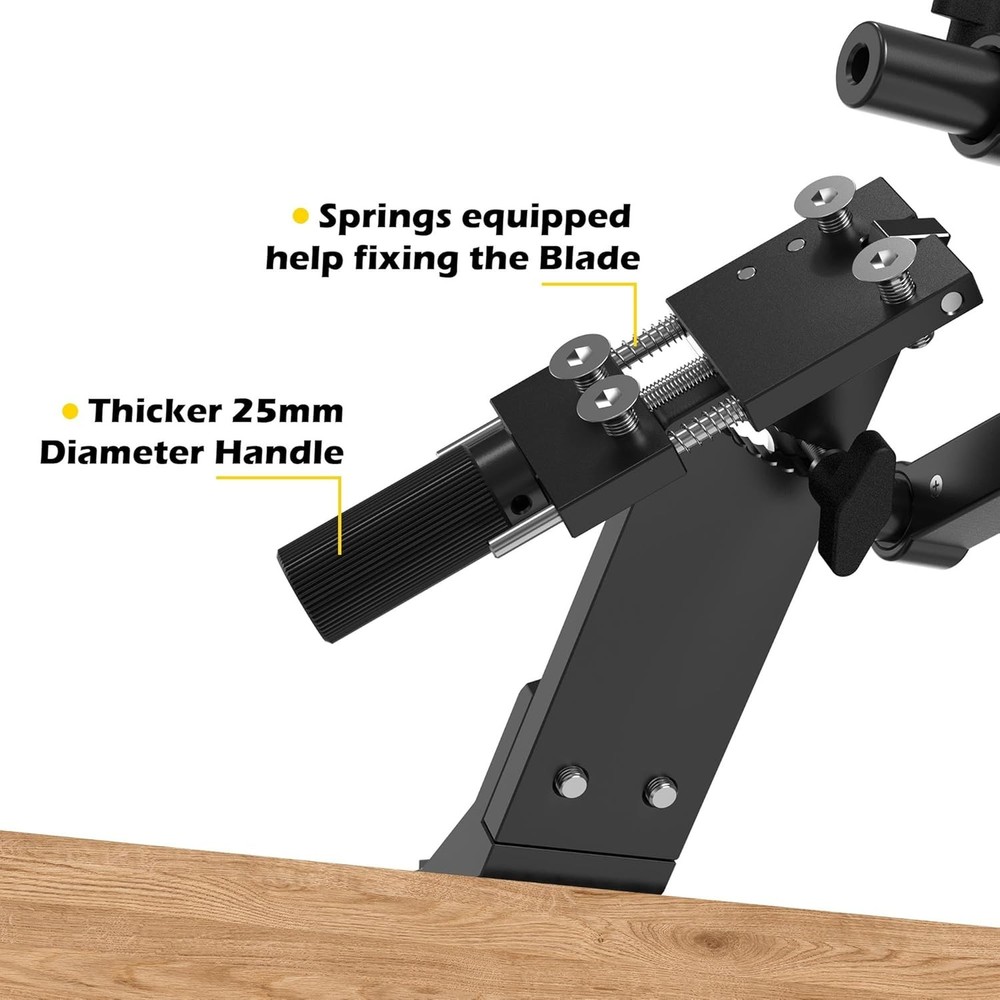 [Updated] Lawn Mower Blade Sharpener 15°-45° Adjustable Frame W/ Ball Bearing