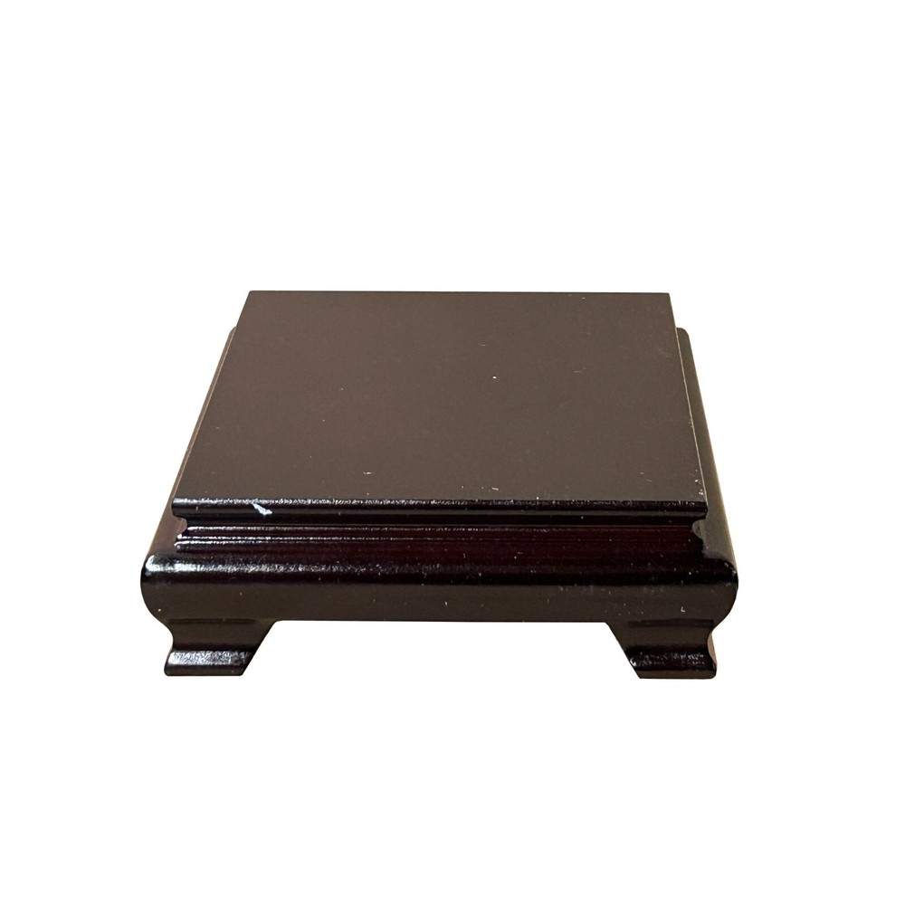 8" Reddish Brown Wood Rectangular Display Stand Riser Easel ws4186B