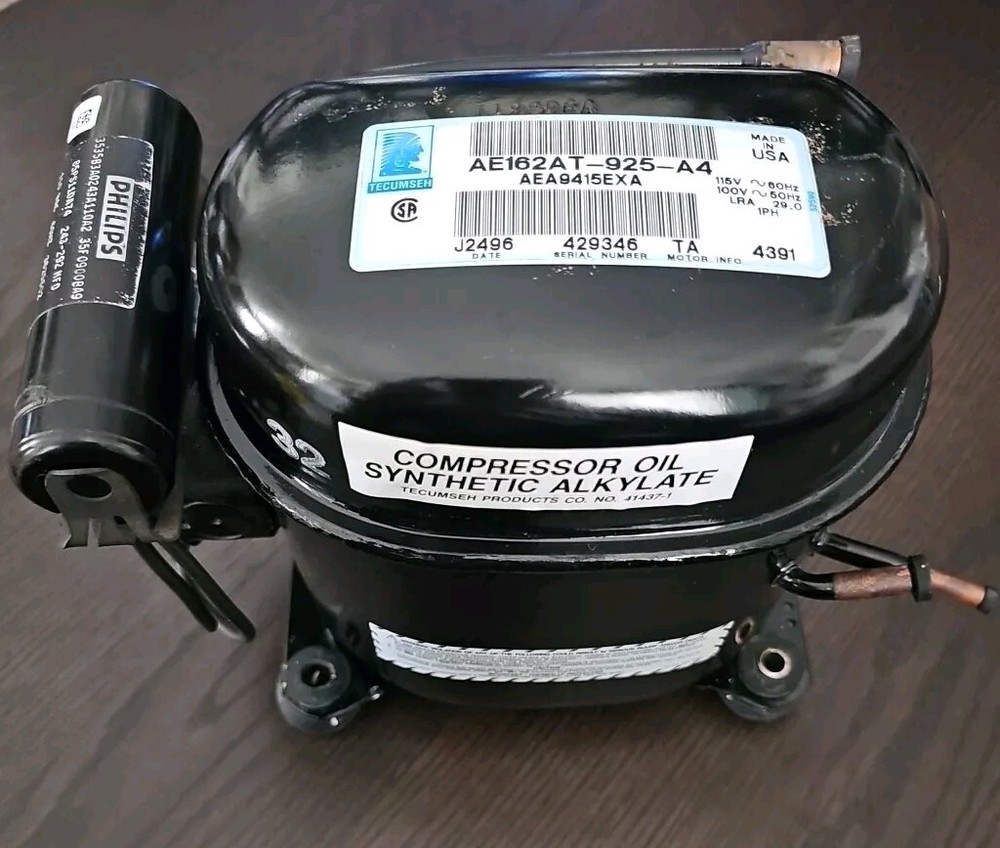 TECUMSEH COMPRESSOR AE162AT-925-A4  1/5 HP 115V