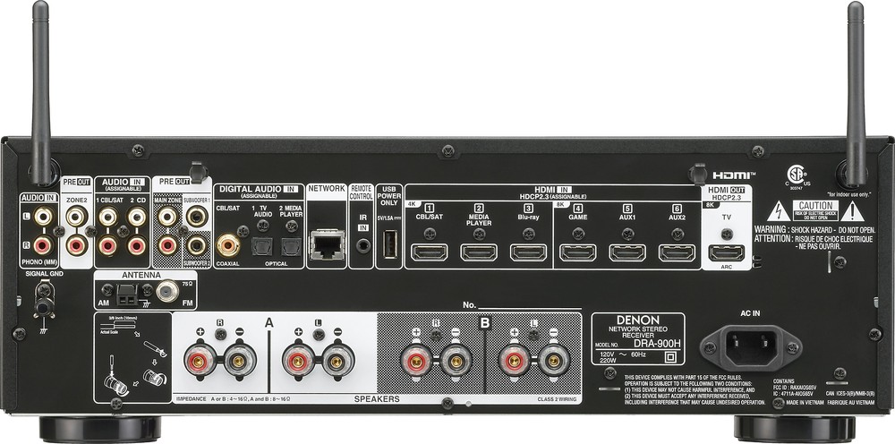 Denon DR-A900H Stereo Receiver w/ HEOS