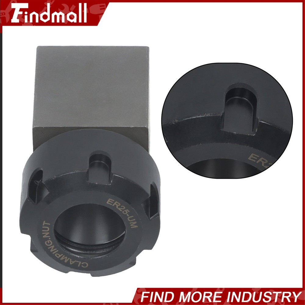 Findmall ER25 Square Collet Block Set for Milling Machine Tool Holding