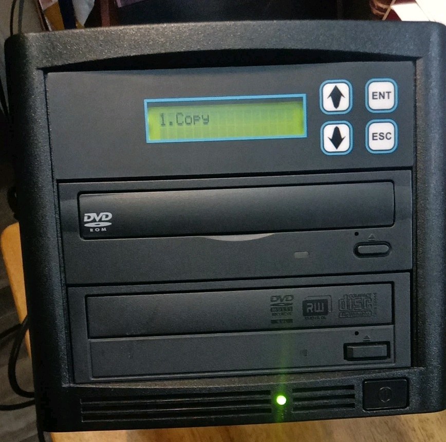 Standalone CD/DVD Duplicator Copystars 1-1 Copier Works