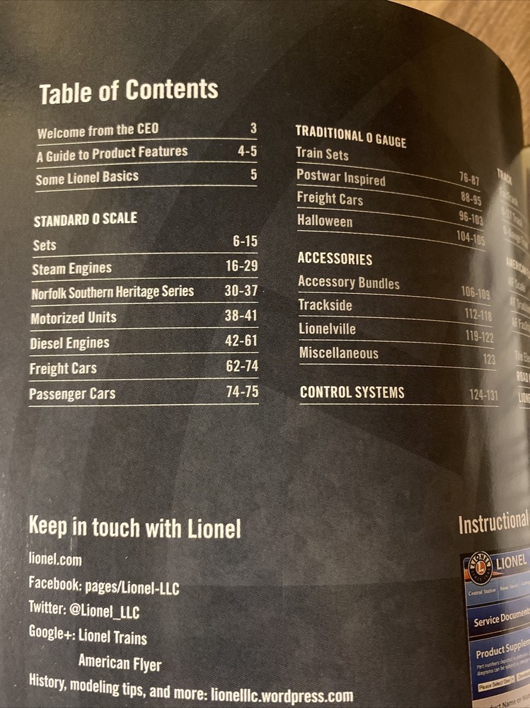 2012 LIONELTRAINS VOLUME 2 CATALOG
