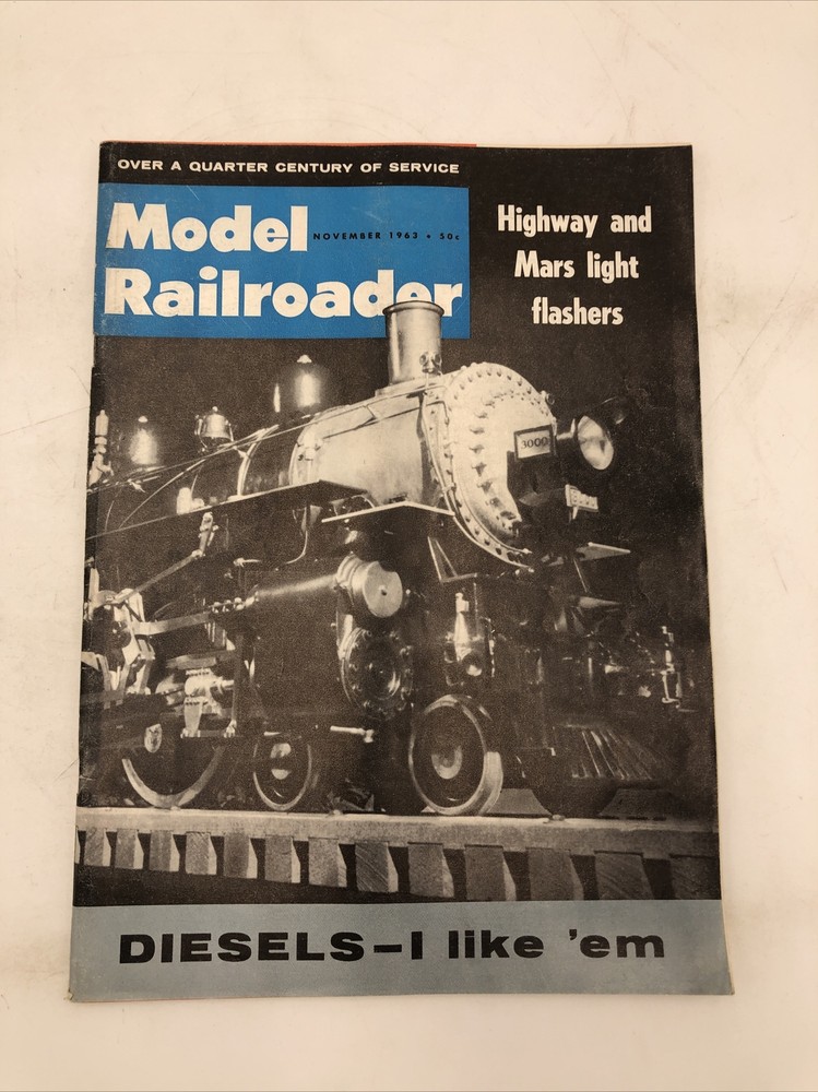 Model Railroader November 1963 Highway And Mars Light Flashers