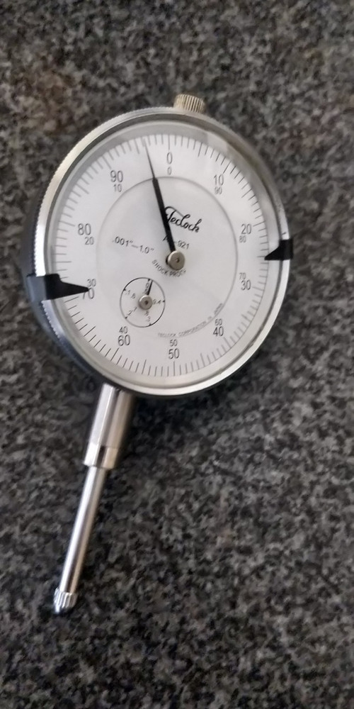 TESTED Dial Indicator: .001" range = 1"  TECLOCK  AI-921 JAPAN