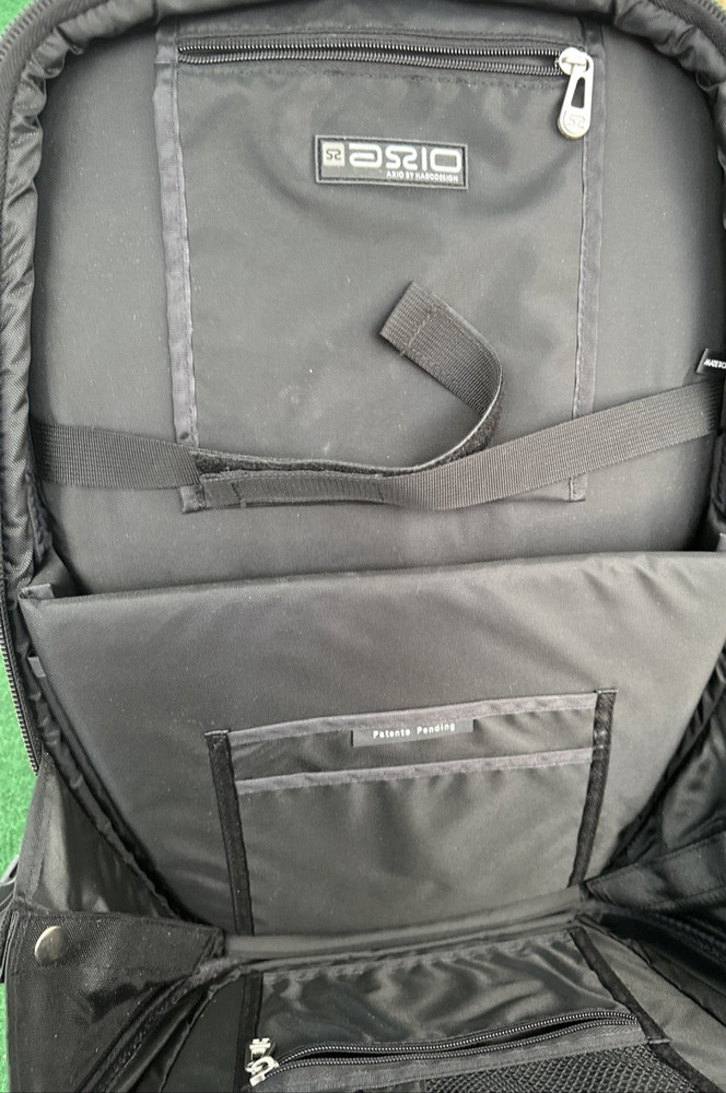 Axio by Harodesign Hardshell Hardcase Backpack Black Motorcycle Riding Pack