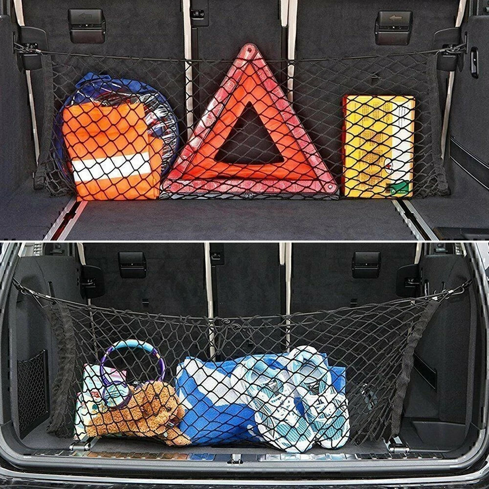 Truck Bed Cargo Net Storage Net Trunk Mesh Organizer Envelope Cargo Net Elastic