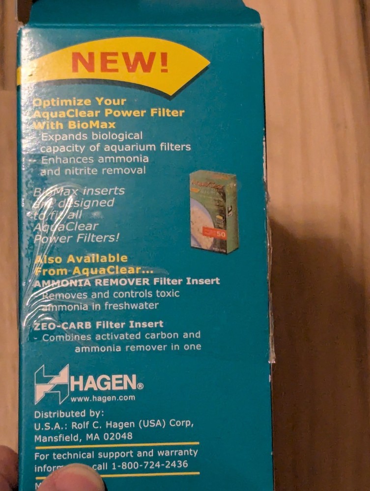 AquaClear Activated Carbon and Filter Insert Foam