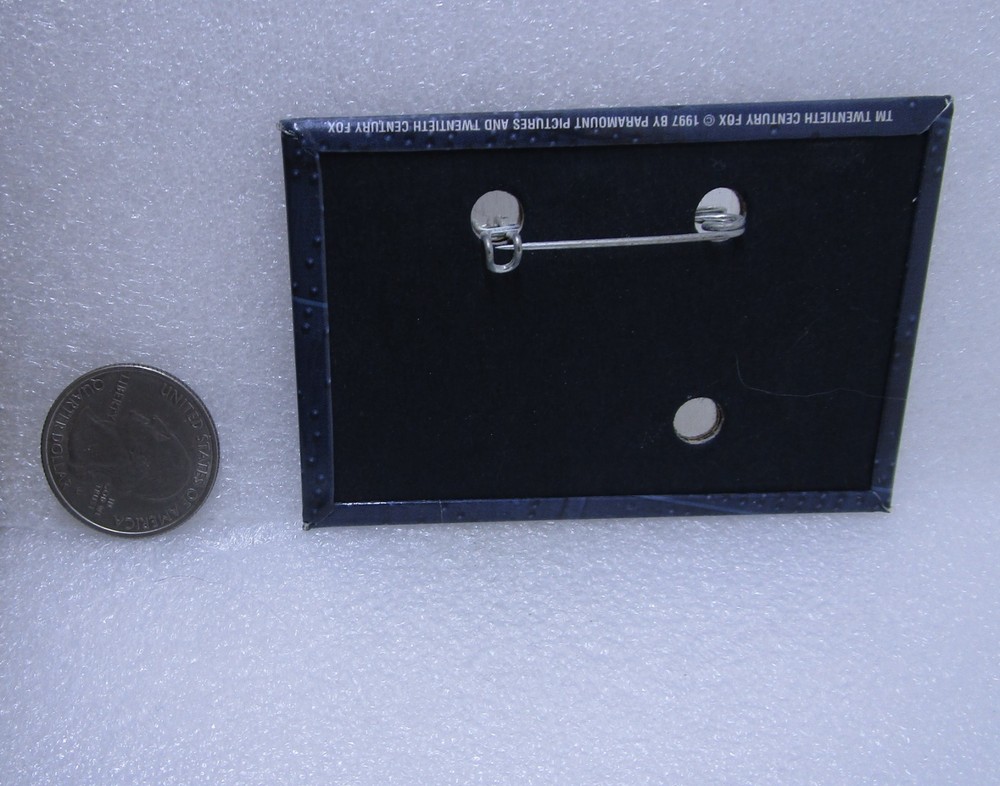 Titanic Movie Button Pin
