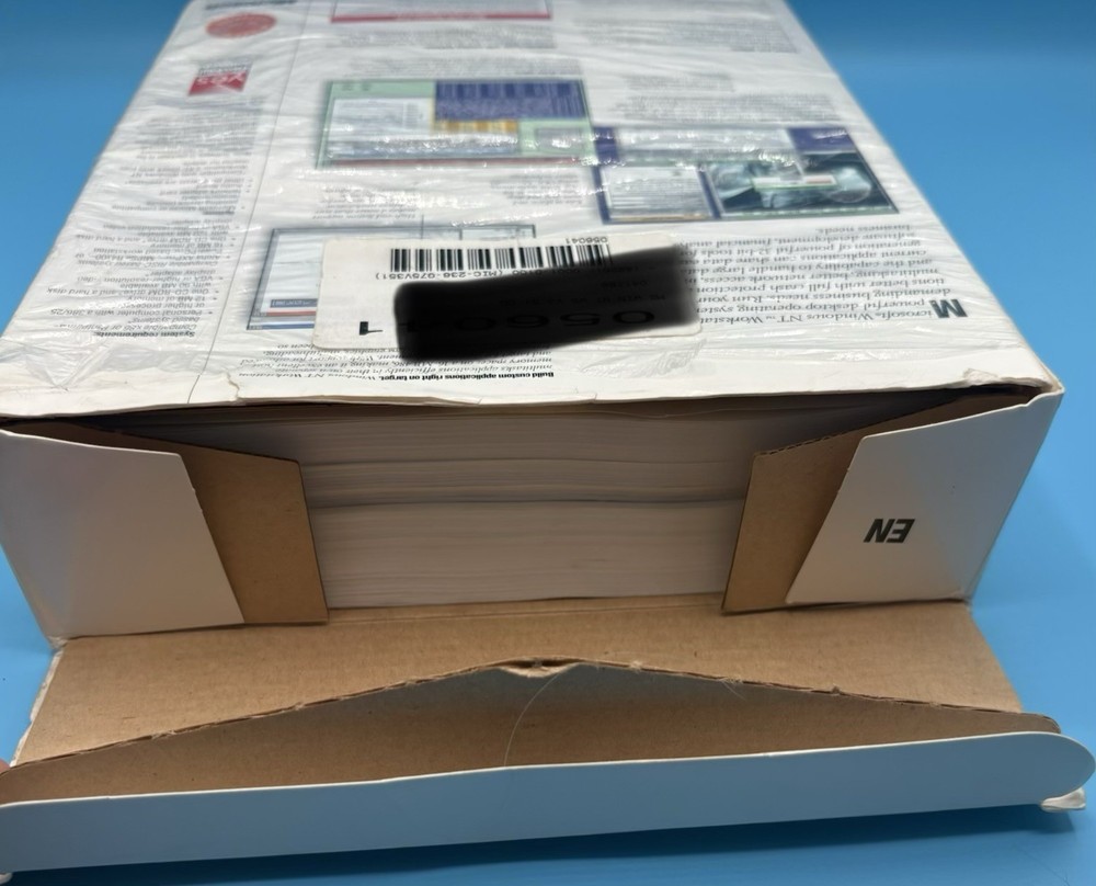 Microsoft Windows NT Workstation 3.51 CD-Rom Operating System - Open Big Box New