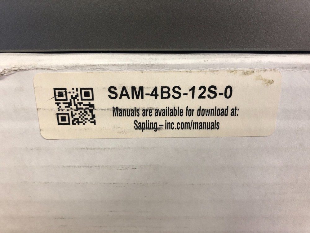 Sapling SAM-4BS-12S-0 Clock