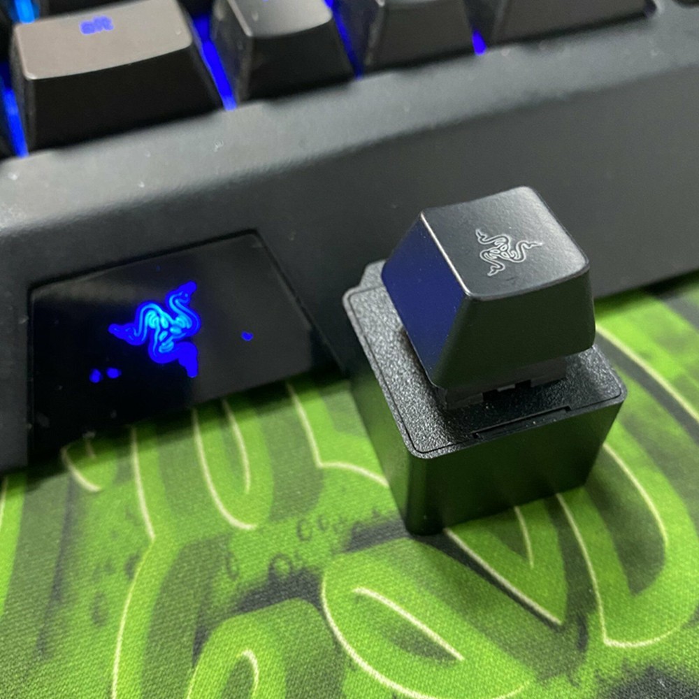 For Razer Chroma RGB Switch Tester ABS Backlit Keycap Keychain