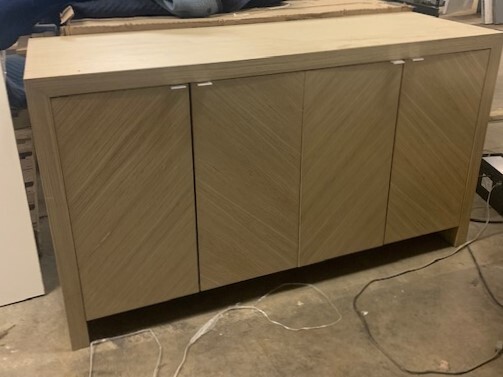 CREDENZA SIDEBOARD FOR HOME, OFFICE WITH AMPLE STORAGE INSIDE