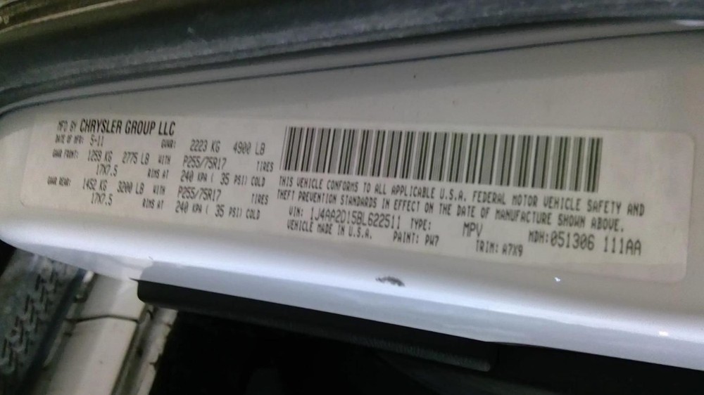 TJ 2011 Transmission Shift 1007212