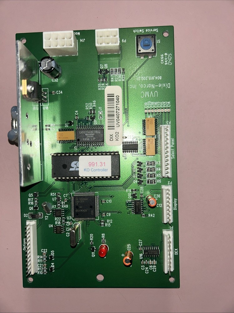 Dixie Narco 3000, 5000 Soda Vending Machine Main Board