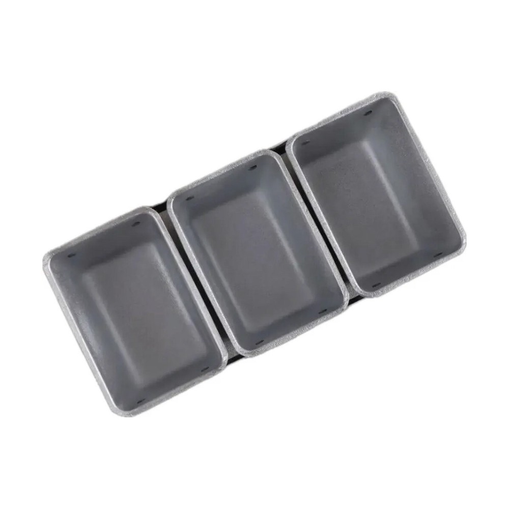 3pcs L11 Bread Form Pan Loaf Aluminium Mold Baking Ovenware Bakeware Kitchen