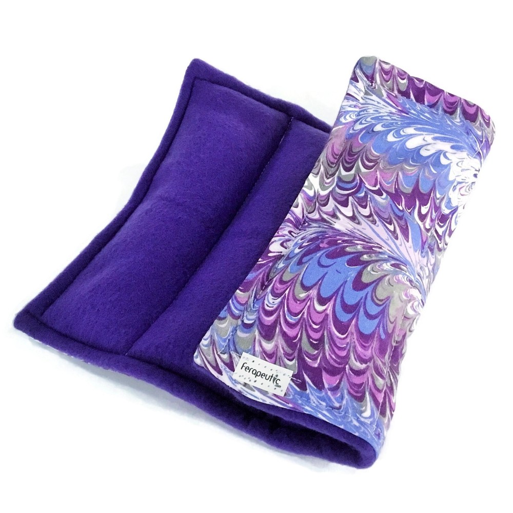 Purple Heating Pad, Microwave Hot Cold Pack, Warm Compress Sectioned